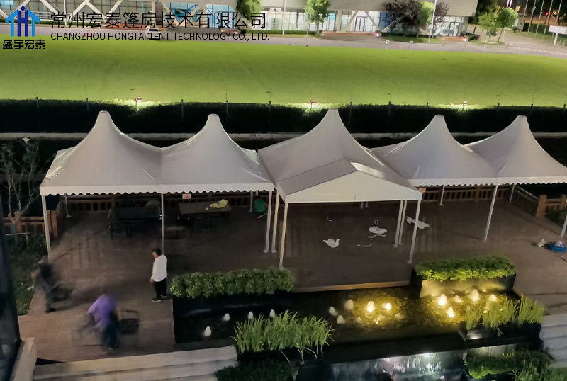 铝合金尖顶篷房